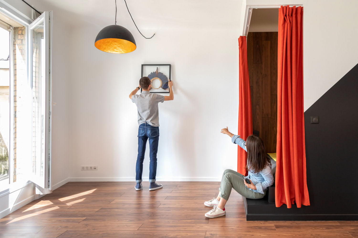Mobilier sur mesure, réalisation signée Guillaume Steffanus en Moselle Est.